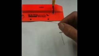 How to rig planer board waterbugz [upl. by Yttik106]