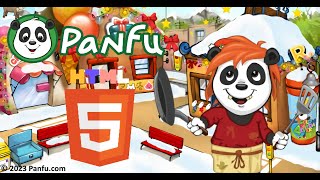 Panfu  HTML5  The first gameplay  Panfucom 2023  Joubgames [upl. by Sitoiganap2]