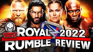 WWE Royal Rumble 2022 Review  ONE OF THE WORST ROYAL RUMBLE MATCHES EVER RONDA ROUSEY RETURNS [upl. by Chloras]