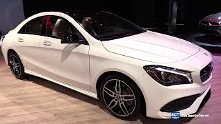 2019 Mercedes Benz CLA Class CLA 250 Coupe  Exterior Interior Walkaround  2018 LA Auto Show [upl. by Denn956]