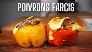 POIVRONS FARCIS GRATINÉS AU SAINT NECTAIRE  FOOD IS LOVE [upl. by Maxine801]