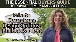 Private Mausoleum Design Options Builders And Prices 2023 US Family Mausoleum Buyers Guide [upl. by Nodyarb]