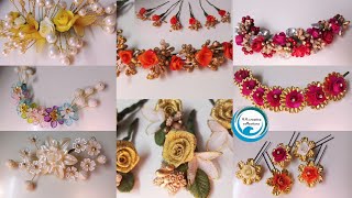 How to make hair brooch GG creative collections [upl. by Roos]