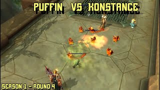 Round 4  Puffin vs Konstance  NAOCE [upl. by Ueik]