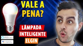 Review Lâmpada Inteligente da ELGIN  Vale a pena [upl. by Duwe994]