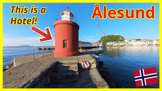 Ålesund waterside summer walk [upl. by Adaline]