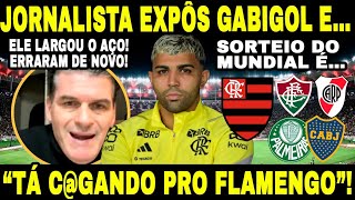 TORCIDA QUEBRA A INTERNET POR CAUSA DE FESTA DE GABIGOL SORTEIO DO MUNDIAL MANCUSO LARGA O AÇO [upl. by Yelahc]