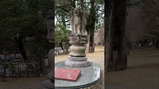 Our national emblem Ashoka sthmbha in Nara park Japan [upl. by Vinita985]