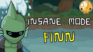 Castle Crashers  Finn insane mode playthrough Industrial Prince Mod 42 [upl. by Gnay965]