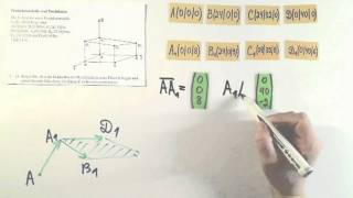 Abitur NRW Grundkurs Vektorrechnung Produktionshalle Aufgabe1 Teil 1 [upl. by Neros761]