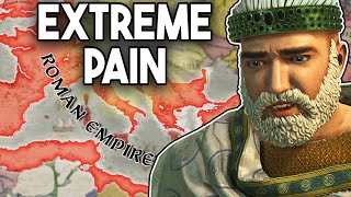 Reviving the ROMAN EMPIRE is PAINFUL in Crusader Kings 3 [upl. by Immas]