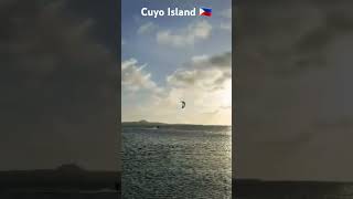 Cuyo Island 🇵🇭❤️ cuyo beach kite kiteboarding kitesurfing kitefestival [upl. by Edita79]