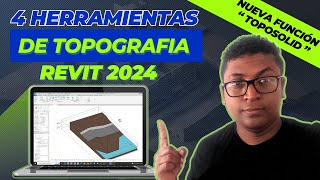 Paso a paso para el diseño topográfico en REVIT 2024  PARTE 1  Toposolid [upl. by Tnaryb]