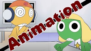 Detective Frog  Sgt Frog Animation [upl. by Nylannej586]