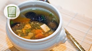 Japanische Gemüsesuppe mit Huhn chefkoch [upl. by Bernhard]