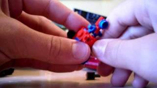 how to make a lego mini transformer optimus prime [upl. by Lanza305]