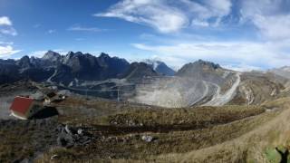 View from the top of the Grasberg Mine [upl. by Innad166]