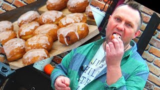 DOMOWE PĄCZKI MEGA PUSZYSTE Z KONFITURĄ Donuts   Oddaszfartucha [upl. by Nivar]