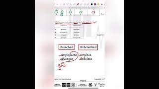 Branched and unbranched polysaccharides  AS Biology [upl. by Aniar]