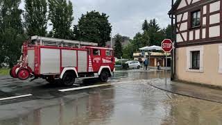 Hochwasser Kreis Neustadt Aischamp Langenzenn [upl. by Ivzt155]