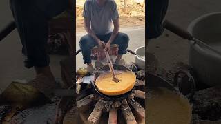 ⚡⚡ Ghevar Sweet Making Process⚡⚡ shorts telugufoodie esangathulu streetfood foodie omelette [upl. by Carolle]