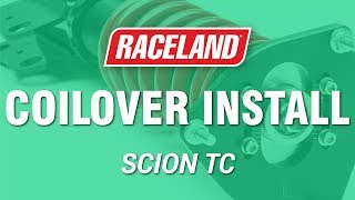 How To Install Raceland Scion tC2 Coilovers [upl. by William]