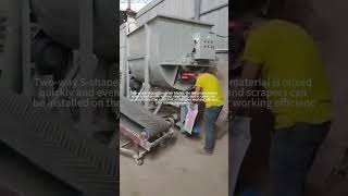 Stucco powder ceramic tile adhesive grout dry mix machine mortar machine dry sand cement mixer [upl. by Kimon]