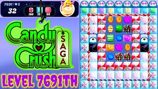 Level 7691th Candy Crush Saga Live Streaming On YouTube By Sankat Mochan Vlogs [upl. by Litch524]