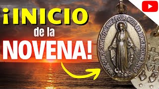 ¡PIDA SU MEDALLA COMIENZA la NOVENA de la MEDALLA MILAGROSA a la VIRGEN el día de MAÑANA [upl. by Mohl763]