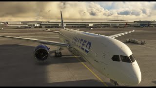 MSFS Livestream United Boeing 78710 SFODEN [upl. by Satterlee984]