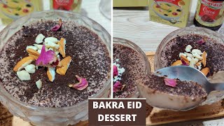 Easy 3 Ingredient DESSERTQUICK TO PREPAREEASY CHOCOLATE CUSTARD WITH CAKE shailasdastarkhwan [upl. by Liuqa]