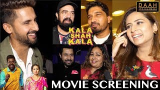 Kala Shah Kala Movie Screening in Chandigarh  Binnu Dhillon Sargun Jordan  DAAH Films [upl. by Rosco]