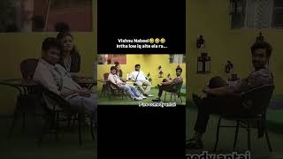 Vishnu and nabeel iq inta low nti 🤣🤣 bigbossott funny bigbosscomedy cricket [upl. by Terrie]