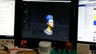 3D scanning with Xbox 360 kinect and skanect software [upl. by Anrak751]