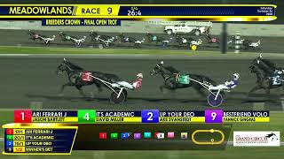 October 26 2024  Breeders Crown Final  Open Trot  Race 9 [upl. by Meghann]