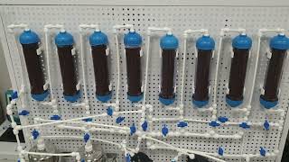 이온교환수지 흡탈착 실험 Ion exchange resin adsorption and desorption experiment [upl. by Sib129]