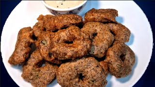 கருப்பு உளுந்து வடை செய்வது எப்படிkaruppu ulundhu vadai how to make vadai krrkitchen [upl. by Arraeic]