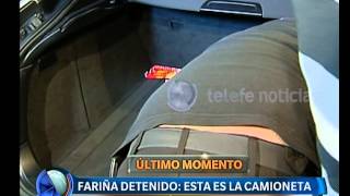 Detuvieron a Fariña  Telefe Noticias [upl. by Pillsbury]