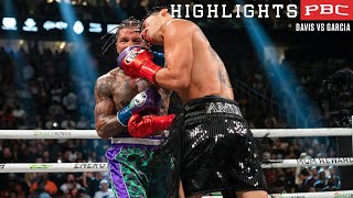 Davis vs Garcia HIGHLIGHTS April 22 2023  PBC on Showtime PPV [upl. by Glinys]