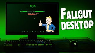 Fallout Themed Desktop Setup  Make Windows Look Better [upl. by Fogel]