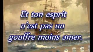 AUDIOLIVRE Charles Baudelaire  Lhomme et la mer [upl. by Madaih]