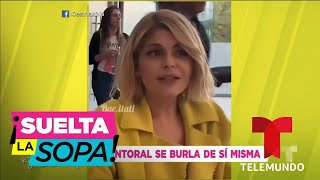 Itatí Cantoral reacciona a memes que dicen que cantó borracha a la Virgen  Suelta La Sopa [upl. by Gertrudis]