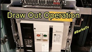 Metasol ACB  How to do a Draw Out Operation  Switchgear  Kalecky  Marino Life at Sea  ETO [upl. by Atahs]