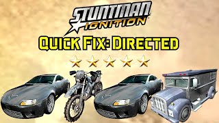 Stuntman Ignition Quick Fix Directed All 5 Stars [upl. by Jarrad]