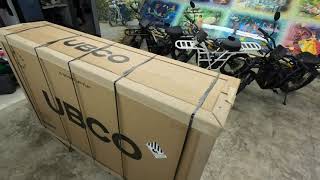 UBCO 2X2 AWD Electric Adventure Utility Bike  Unboxing [upl. by Eam]