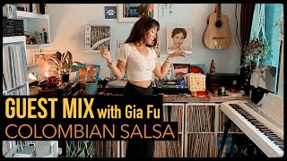 Colombian Salsa Records with Gia Fu [upl. by Tomi]