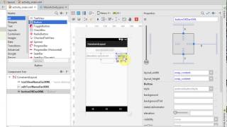 Belajar Android Studio  Textview Edittext Button dan onClickListener [upl. by Leboff]