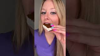 FREEZE DRIED ICE CREAM VS BRACES 🥶🍦 IS IT SAFE TO EAT WITH BRACES ON CRUNCHY FOOD ASMR [upl. by Vigen791]