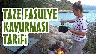 Ege Usulü Taze Fasulye Kavurması Tarifi Aydın  Latmos Mutfak  Yemek Tarifleri [upl. by Rocher280]