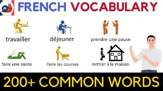 Learn common words in French with pictures Useful Vocabulary [upl. by Eninahpets]